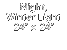 Night Winter Light