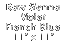 Raw Sienna/Violet/French Blue
